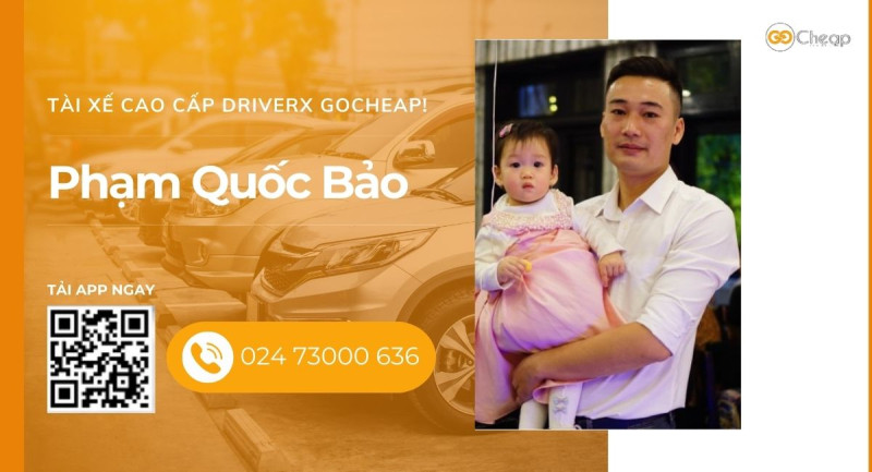 Tài xế cao cấp DriverX GOCheap!: Phạm Quốc Bảo, 1986
