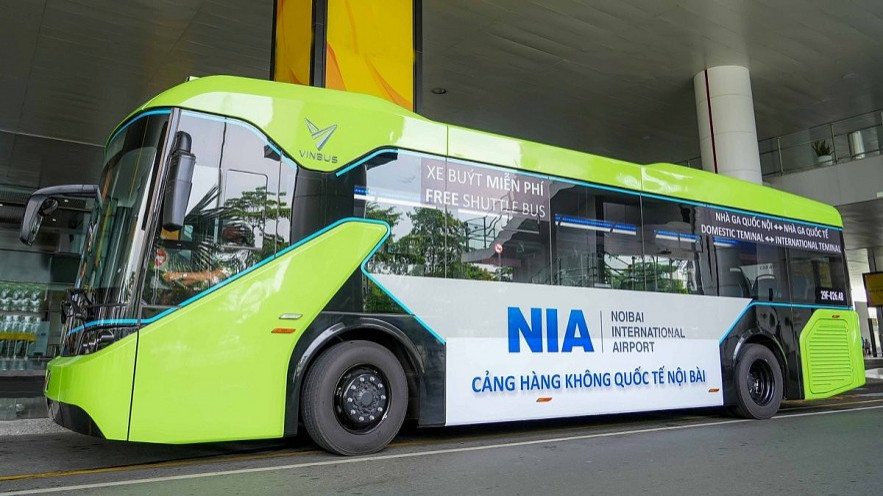 Hà Nội sẽ có tuyến buýt điện E10 đến sân bay Nội Bài