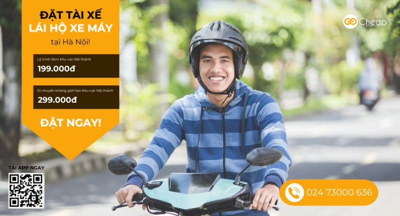 Dịch vụ lái hộ xe máy tại Hà Nội, Hồ Chí Minh, Đà Nẵng